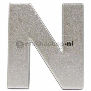 Letter N hoogte 50 mm - 1550246968113